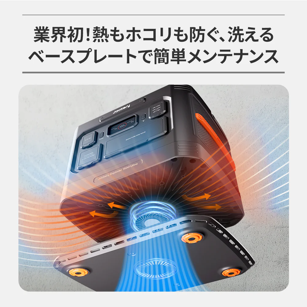 【販路限定】Jackery ポータブル電源 1500 Ultra - Image 6