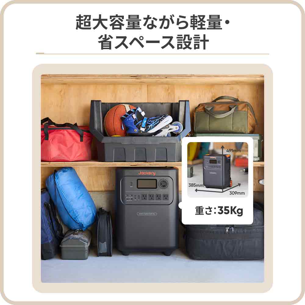 Jackery ポータブル電源 3600 Plus - Image 6