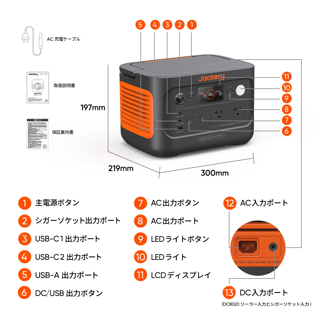 Jackery Solar Generator 600 Plus 100 Prime ポータブル電源 セット - Image 10