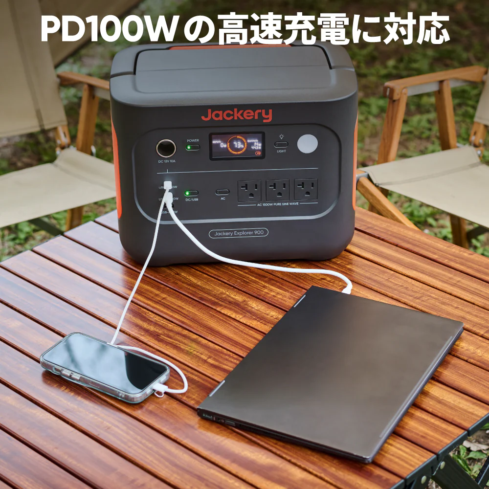 【販路限定】Jackery Solar Generator 900+100Air - Image 6